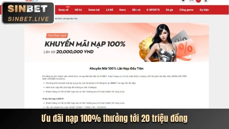 Điền thông tin rút tiền tại 20tr88